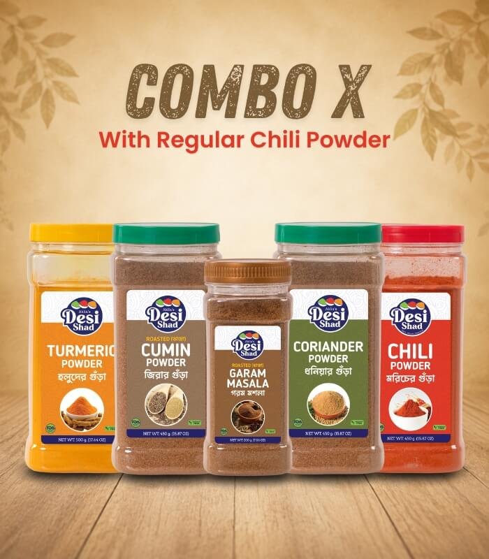 Combo X (Regular chili)